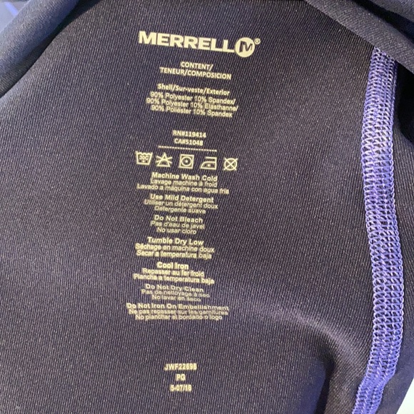 Merrell athletic spandex long sleeve - Picture 6 of 6